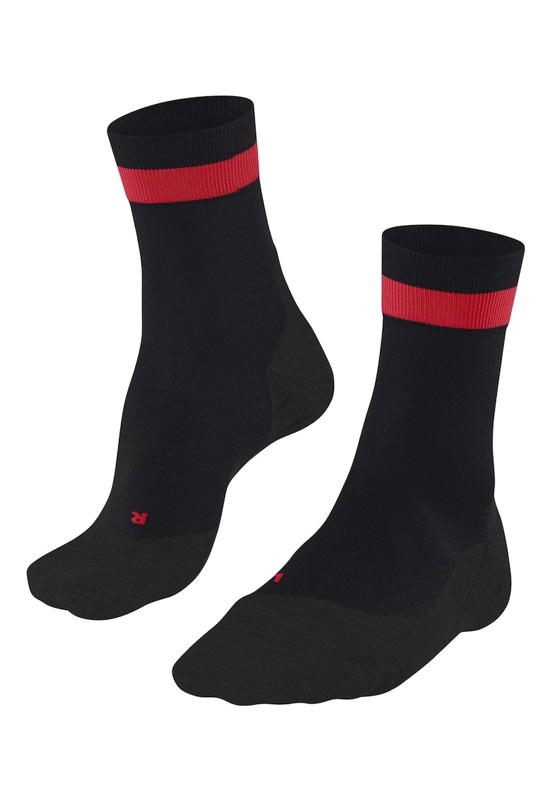 Sosete lungi cu model colorblock pentru fitness