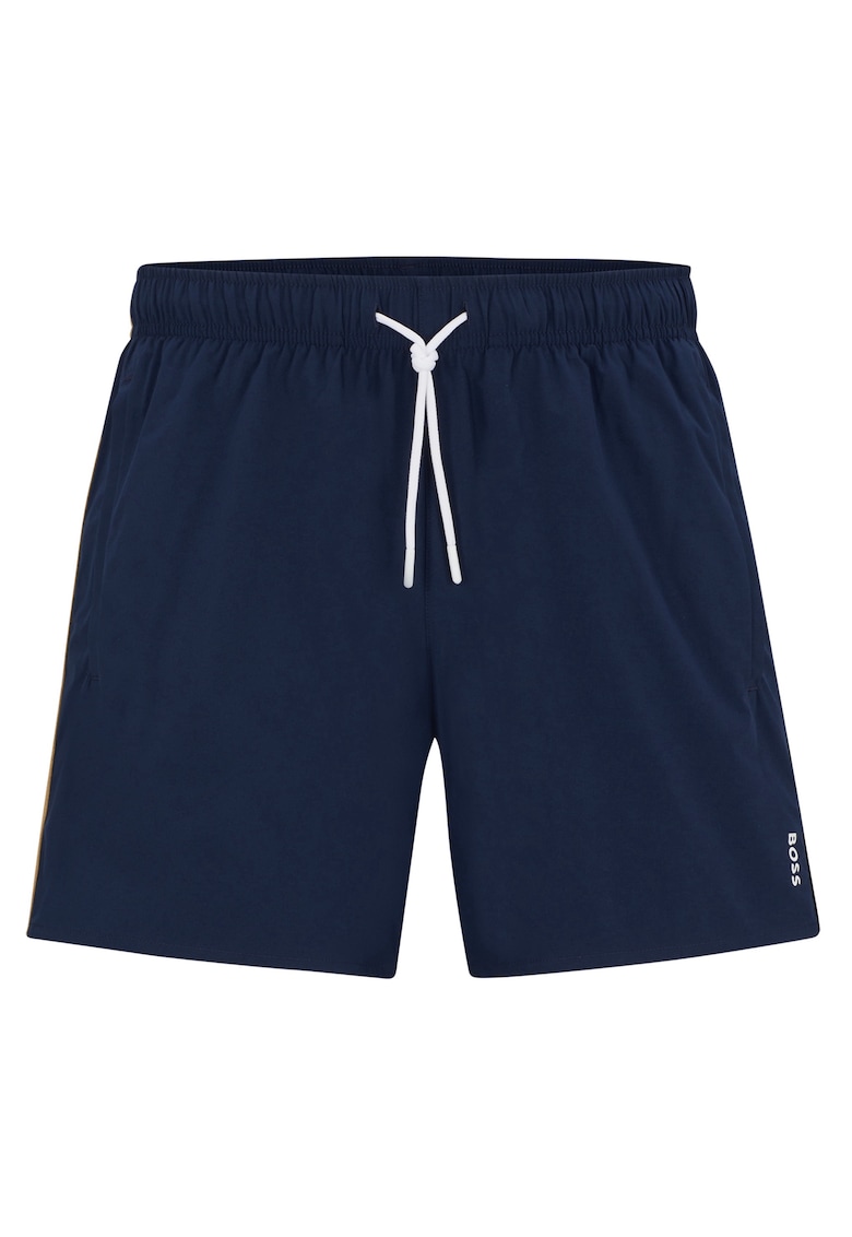 Pantaloni scurti de baie cu snur Iconic - Albastru