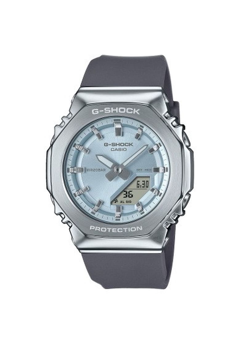 Ceas G-SHOCK GM-S2110-2AER - quartz - carcasa inox - curea cauciuc - albastru - 20 ATM Ceas G-SHOCK GM-S2110-2AER - quartz - carcasa inox - curea cauciuc - albastru - 20 ATM