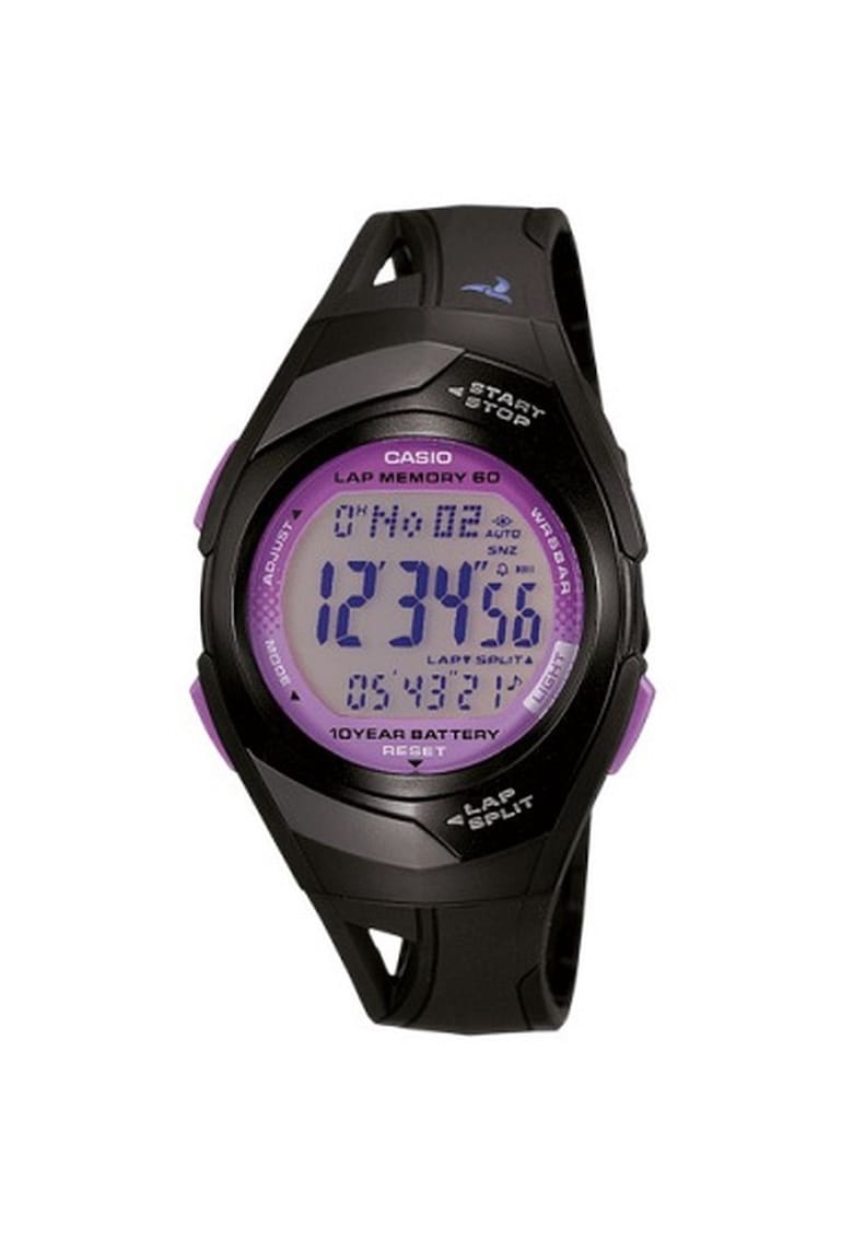 Ceas STR-300-1CEG Timeless Collection - negru - quartz - rezistent la apa 50m - curea din cauciuc