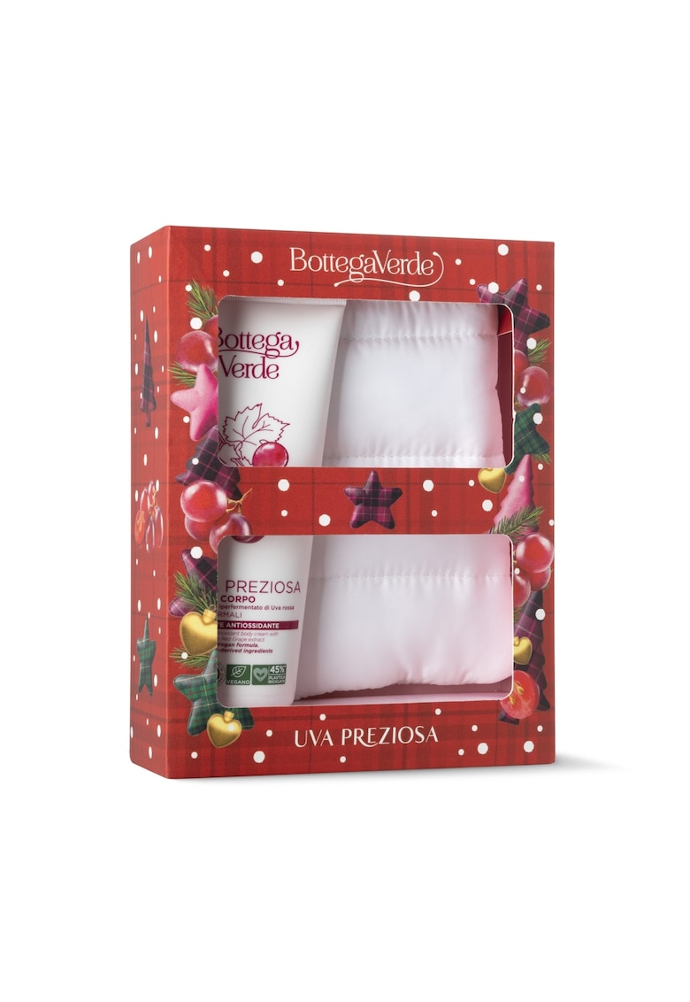 Set cadou hidratare corp cu extract de struguri rosii - Uva Preziosa - 200 ML - Set cadou hidratare corp cu extract de struguri rosii - Uva Preziosa - 200 ML -