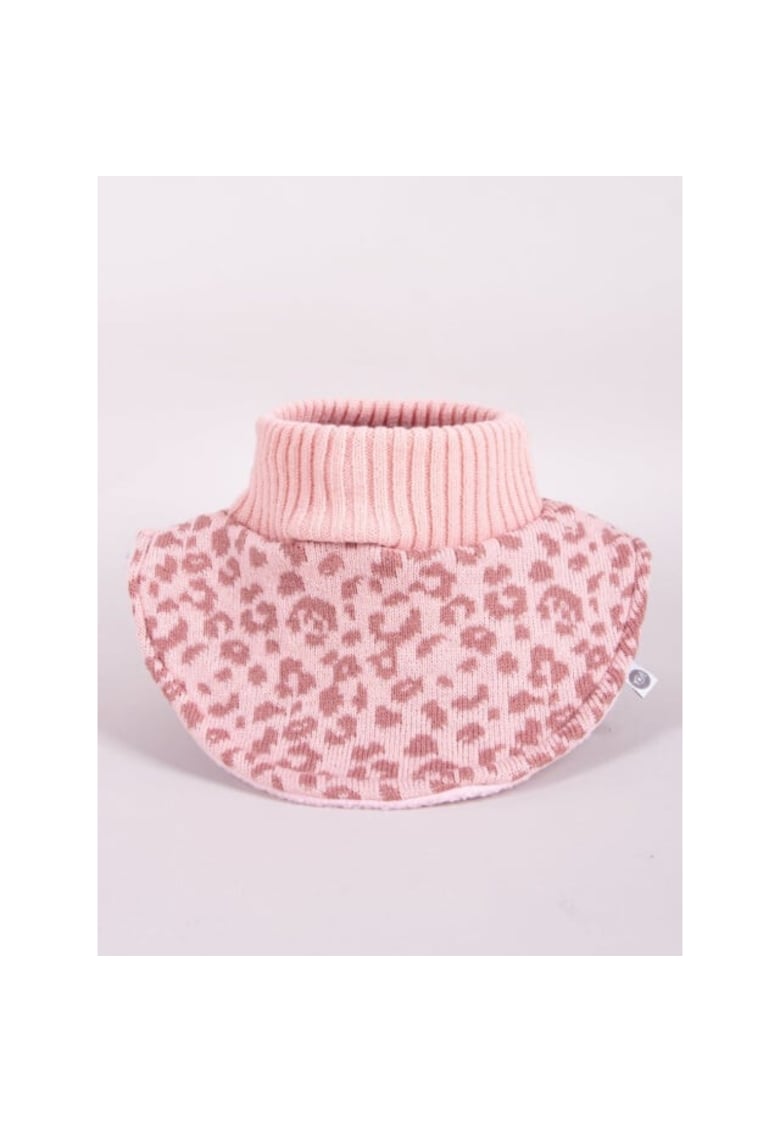 Guler De Iarna Pentru Fetite Cu Model De Pantera - Roz - Animale - Poliester - Acril - Fete - Roz -