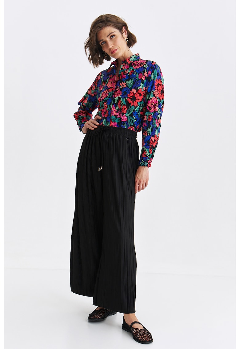 Camasa din bumbac cu model floral