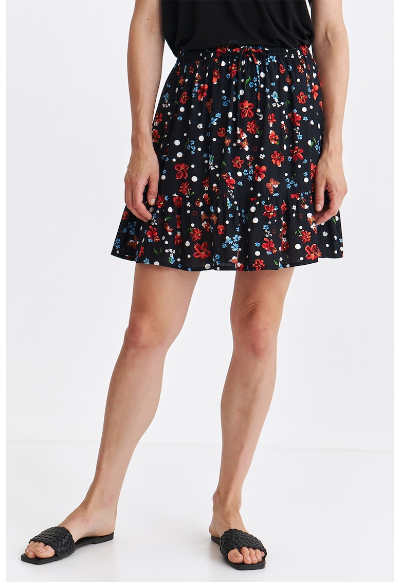 Fusta mini cu imprimeu