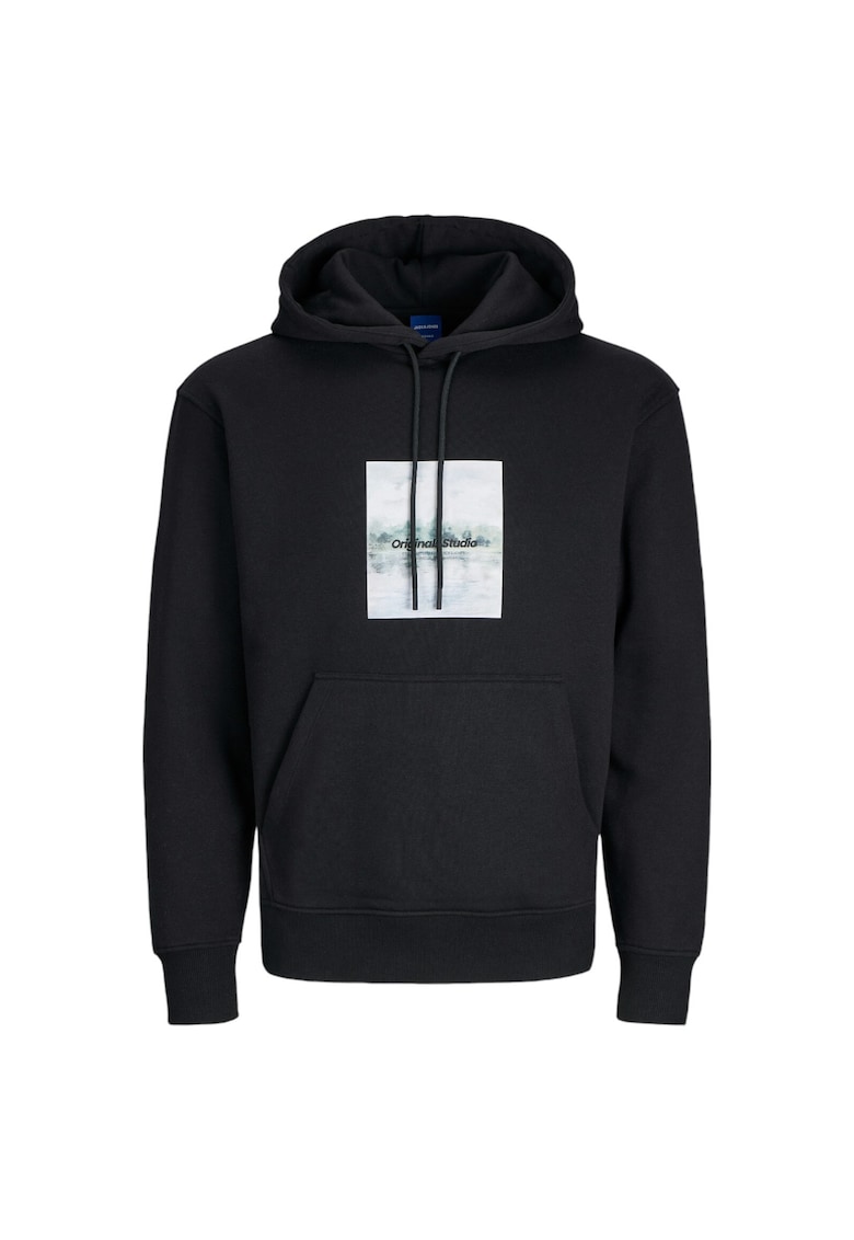Hanorac JACK &JONES Vesterbro Newton Box 37731 - Negru