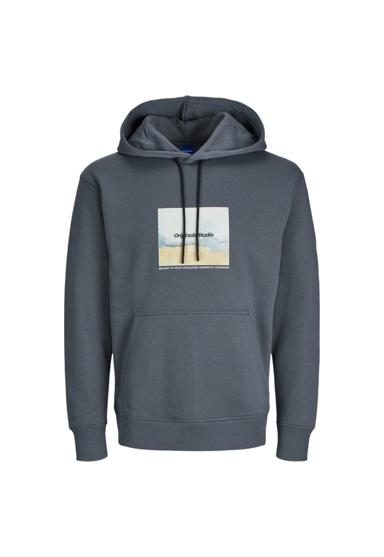 Hanorac JACK &JONES Vesterbro Newton Box 37736 - Gri inchis
