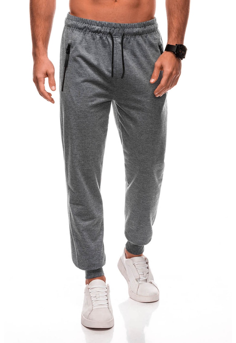 Pantaloni de trening din amestec de bumbac