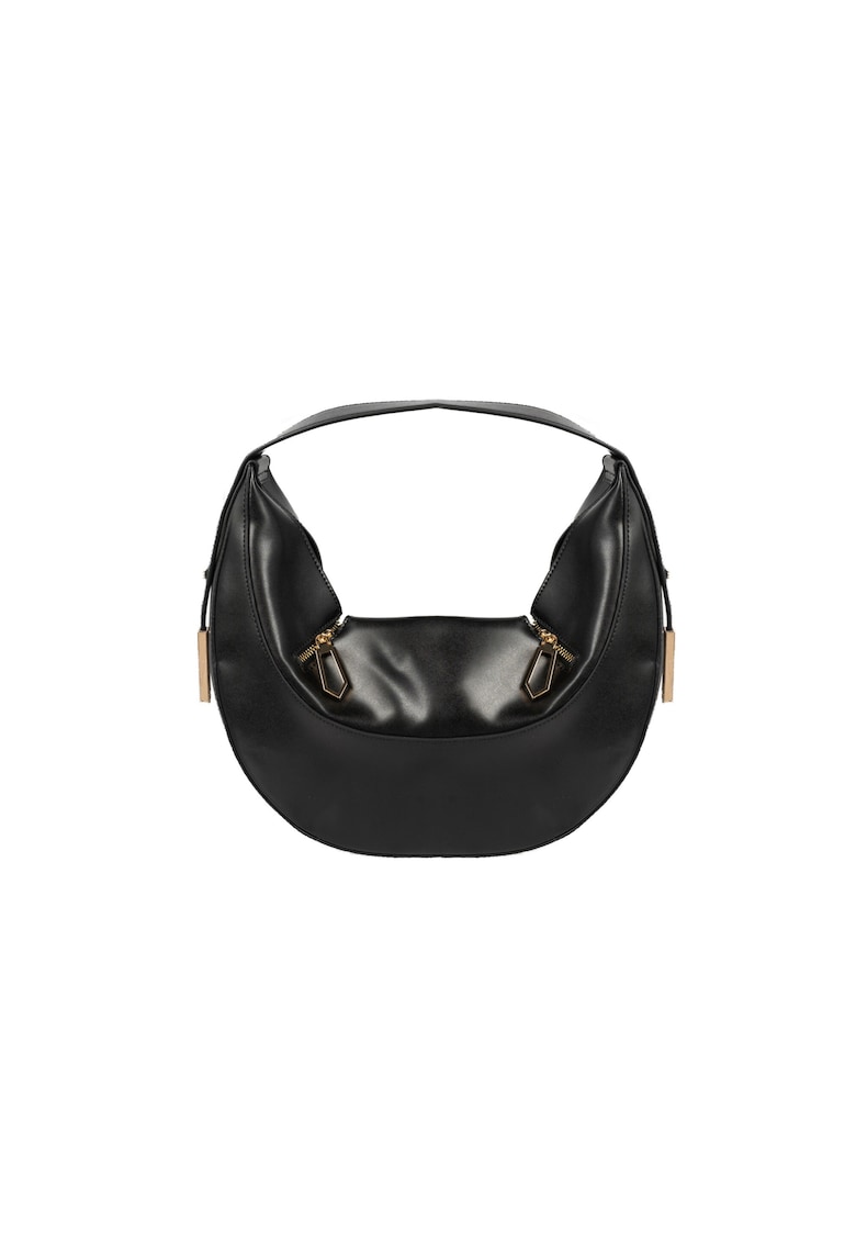 Silvian Heach Geanta dama cu un compartiment - 4 fermoare - ecologica - 32x37x10.5cm