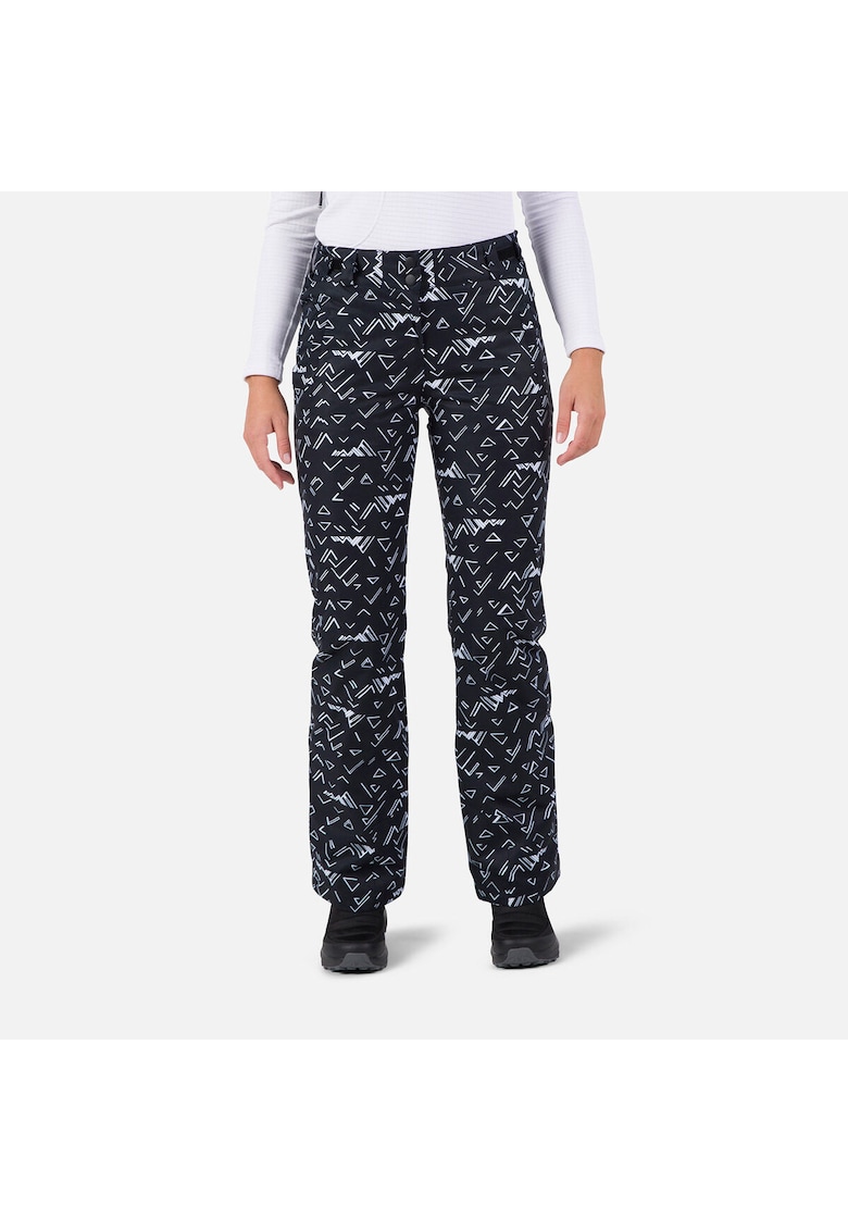 Pantaloni ski  Staci Print - negru - pentru dama