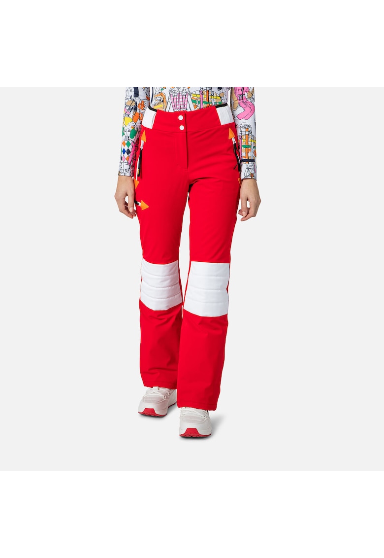 Pantaloni ski JCC Pilot Stretch - rosu - pentru dama
