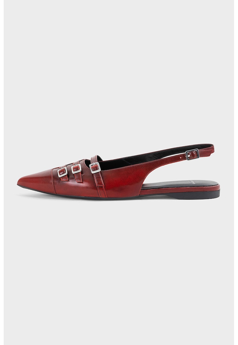 Balerini slingback din piele
