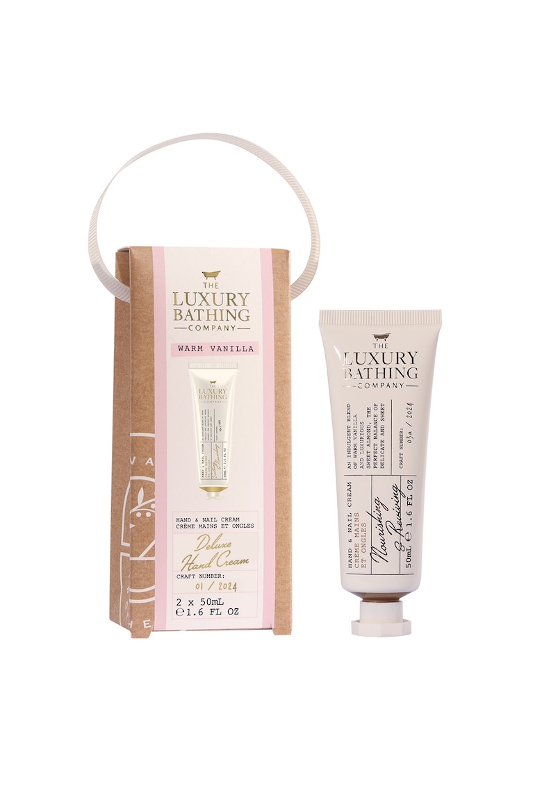 Crema pentru Maini si Unghii Deluxe Hand Cream - Warm Vanilla - 50 ml