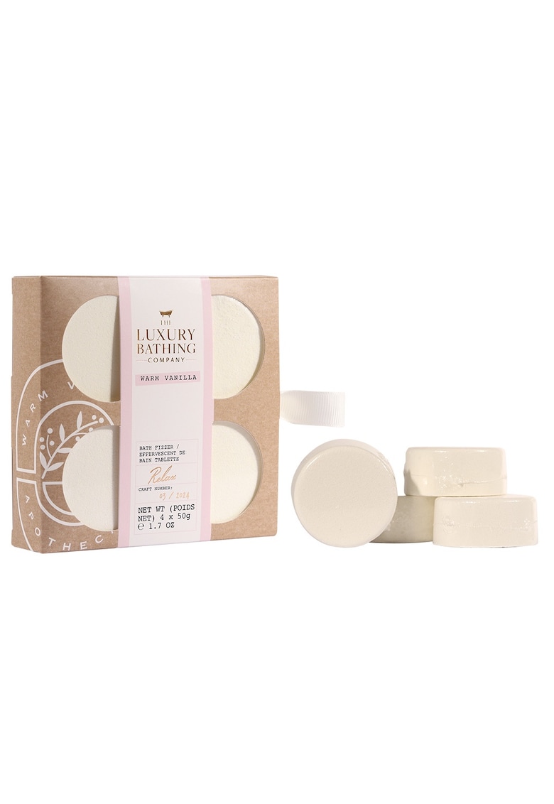 Set Cadou Relax - Warm Vanilla - Bile de Baie - 4 x 50 g