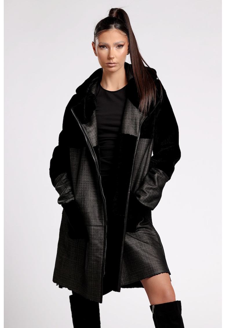 Cojoc de dama din blana de miel australian - Model Kira 2