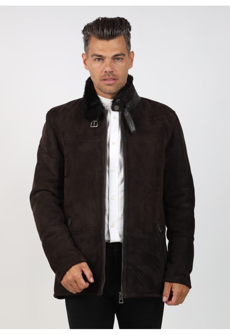 Cojoc de Barbati din Blana de Miel - Model Bruno