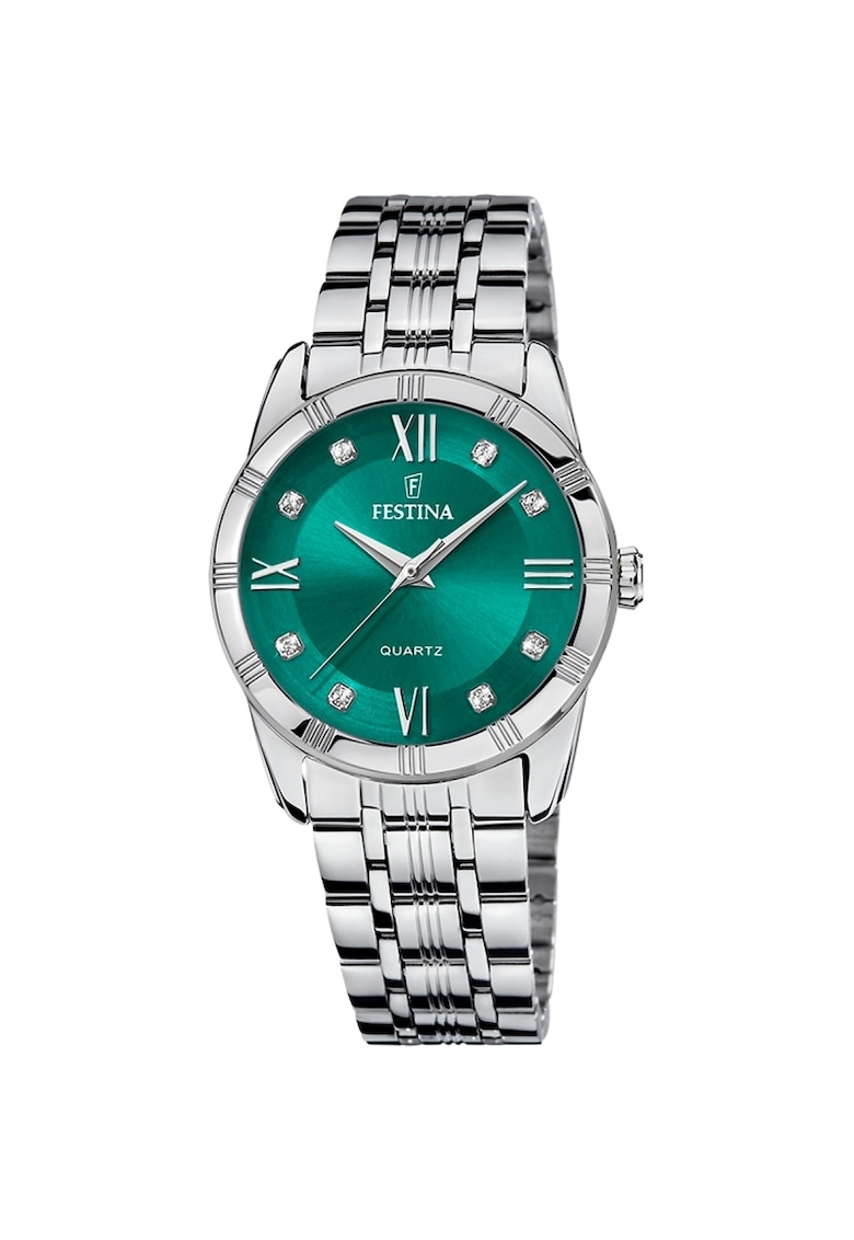 Ceas dama F16940/F Quartz Argintiu