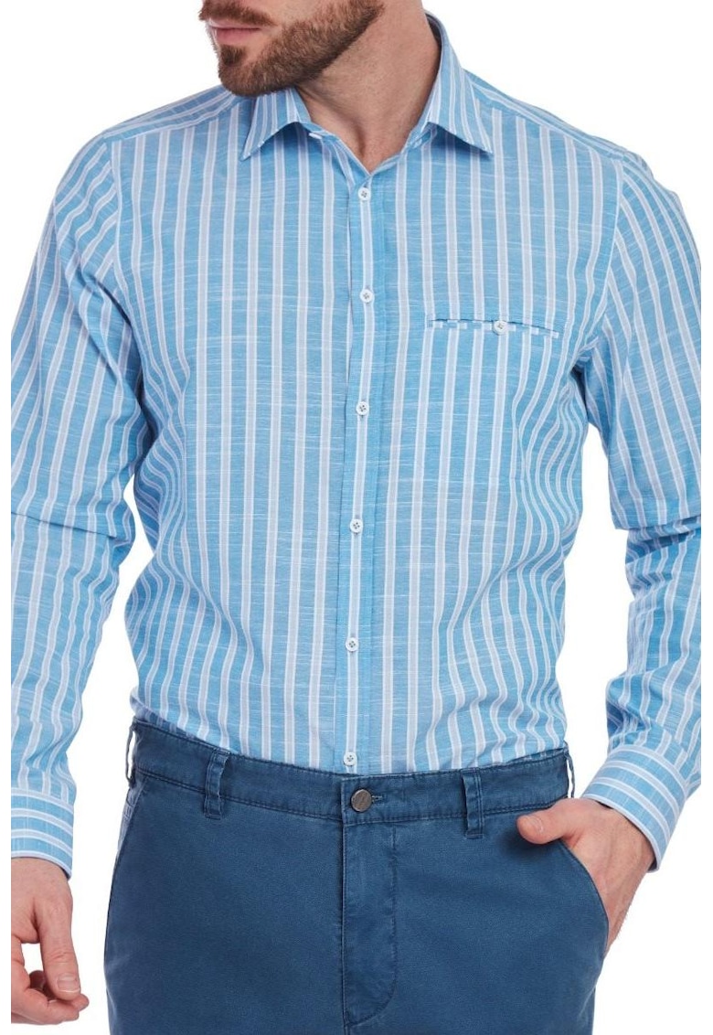 Camasa barbati - slim fit 5953 - Albastru