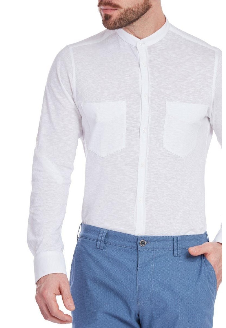 Camasa barbati - slim fit 5957 - Alba
