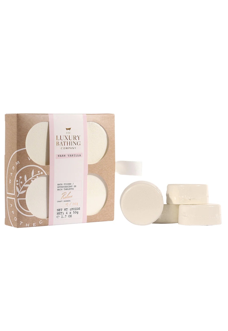 Set Cadou Relax - Warm Vanilla - Bile de Baie - 4 x 50 g