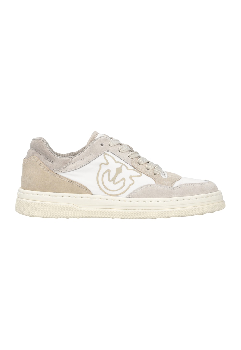 Pantofi sport cu insertii de piele intoarsa