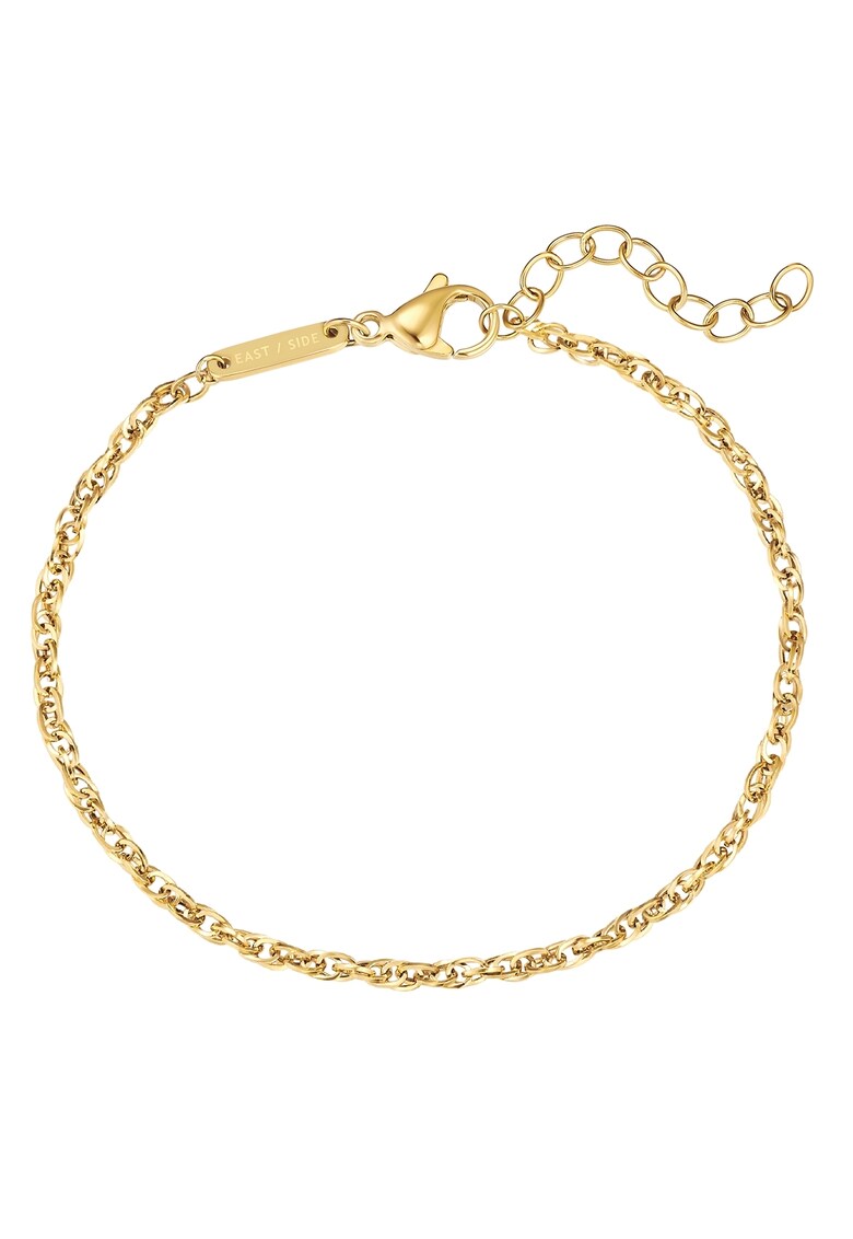 Bratara lant placata cu aur de 14k - Auriu