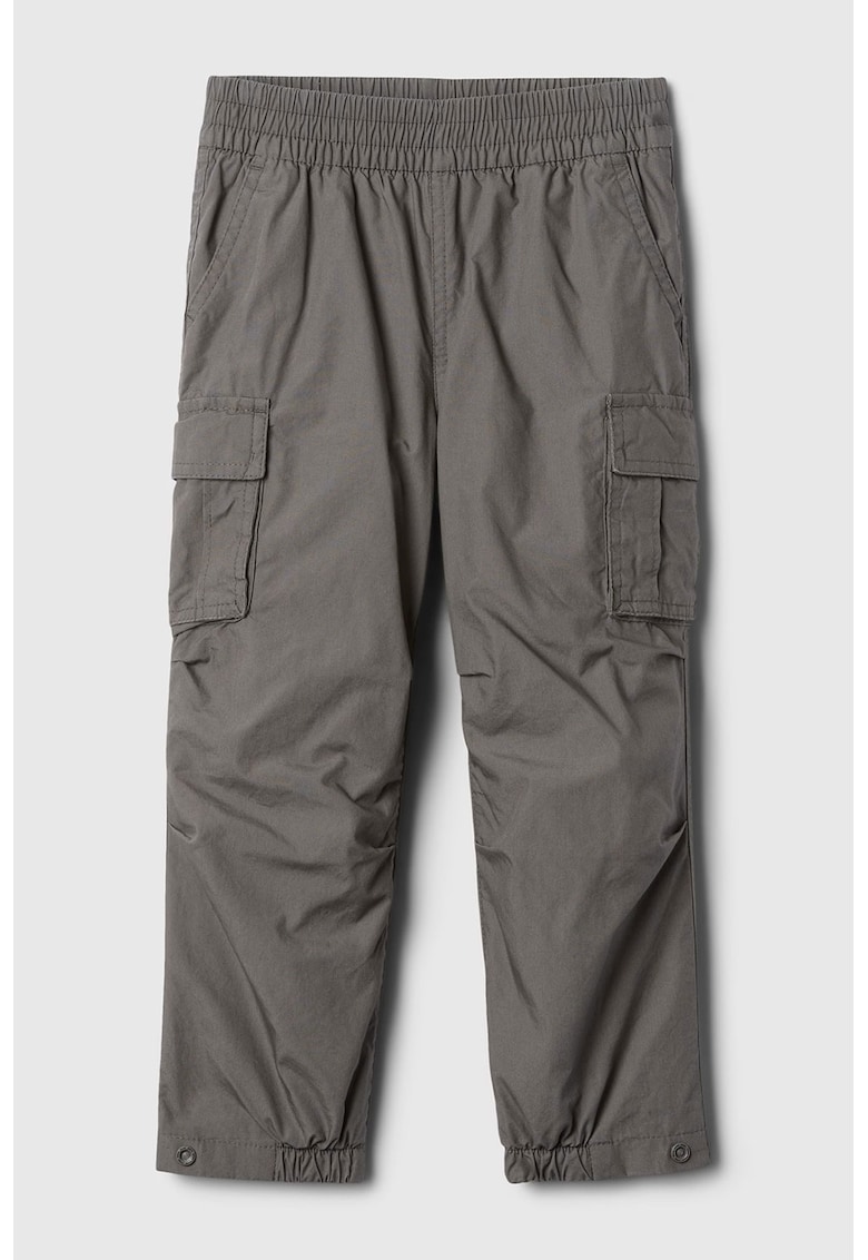 Pantaloni cargo cu talie elastica