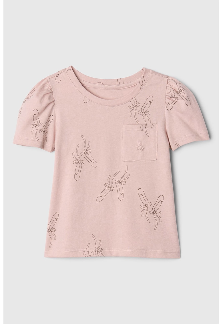 Tricou cu maneci bufante Ballerina Tricou cu maneci bufante Ballerina