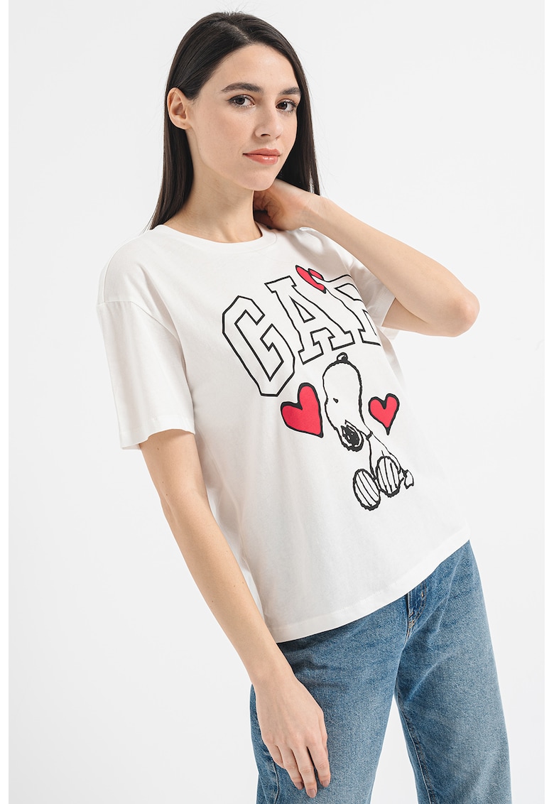 Tricou cu imprimeu Snoopy