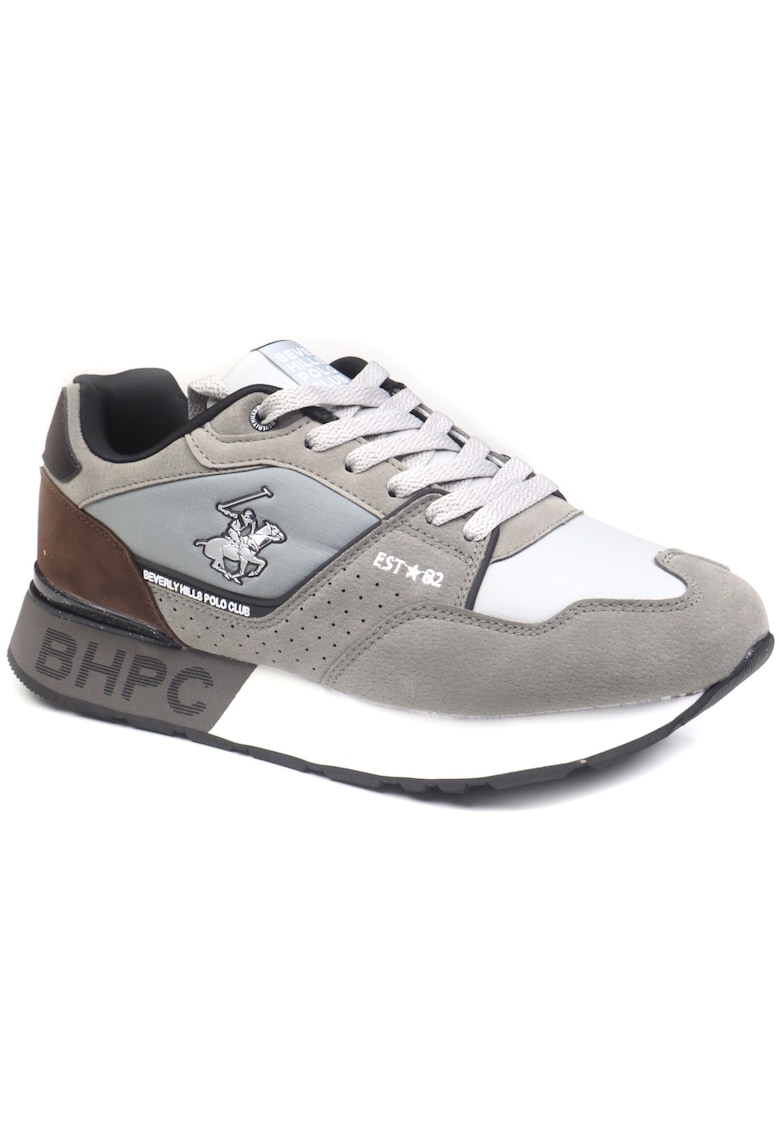 Pantofi barbati sport - material sintetic - W24 A00HM6853 - Gri