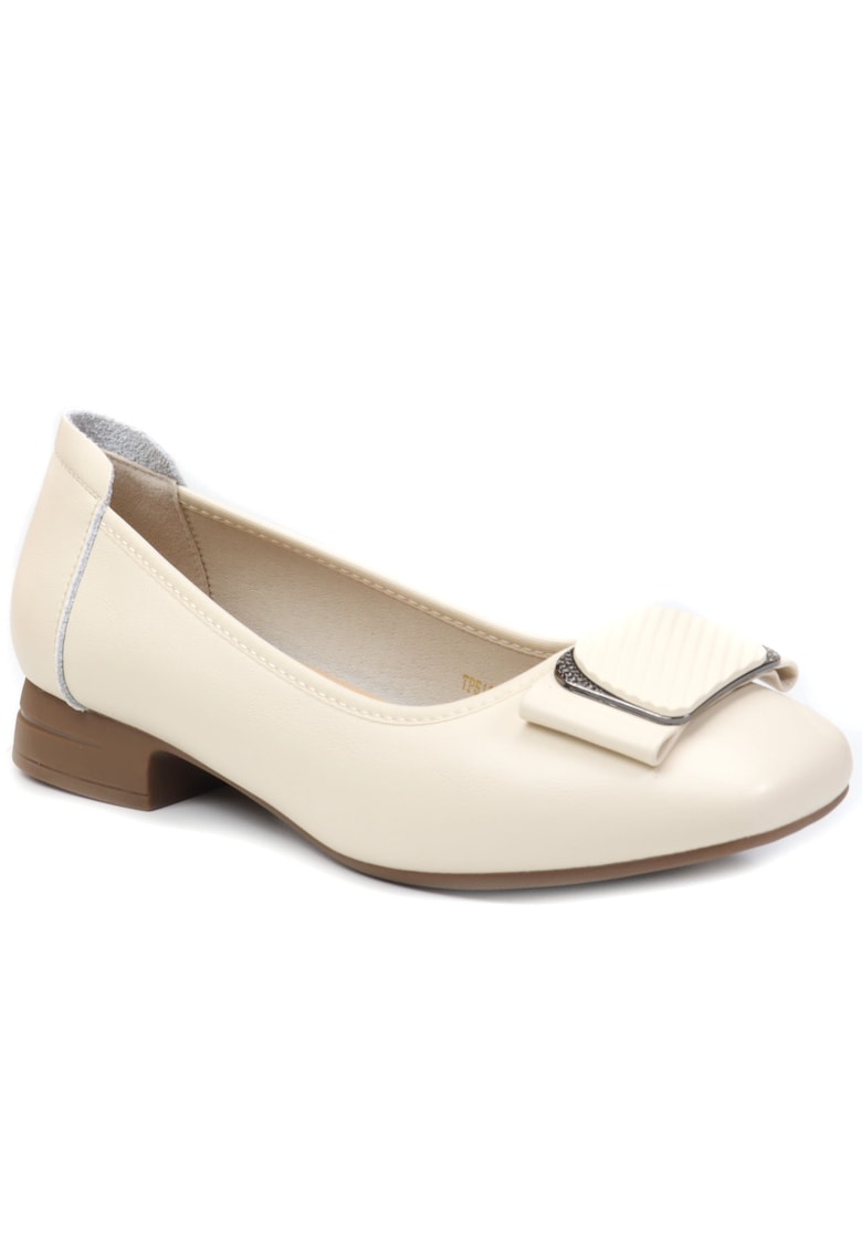 Pantofi dama - piele naturala - TP5103 12 - Bej
