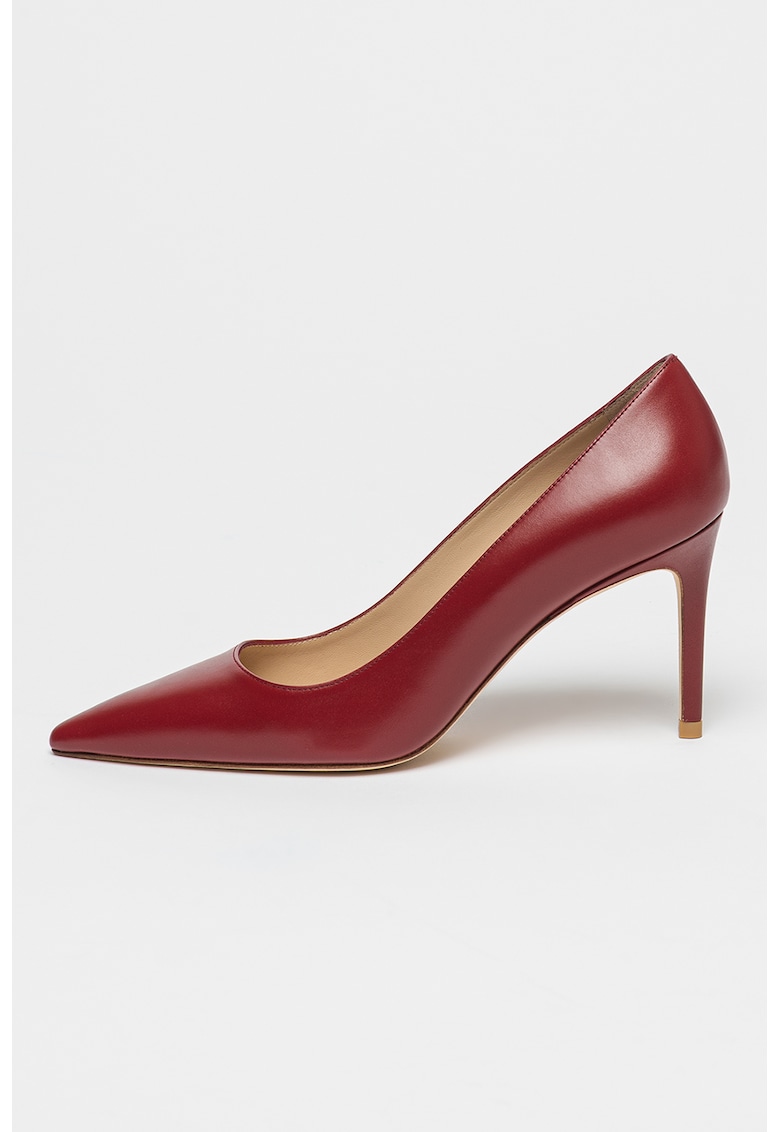 Pantofi de piele 85 Pump - Visiniu