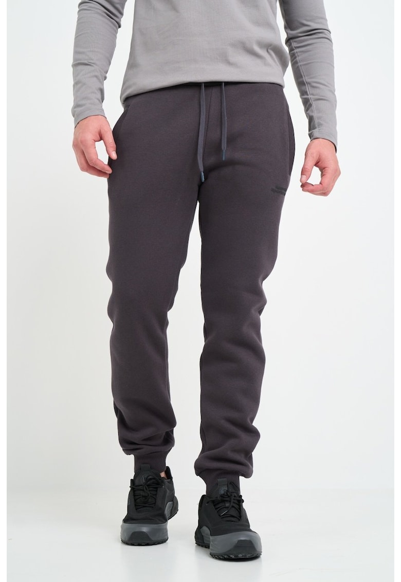 Pantaloni sport barbat cu buzunare Gri