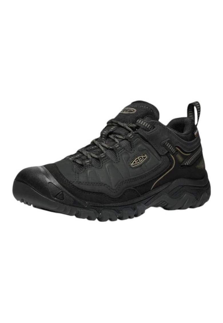 Keen Pantofi trekking barbati piele naturala - negru