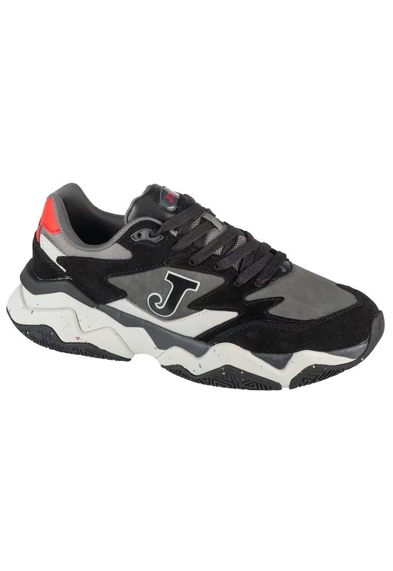 Pantofi sport pentru barbati sintetic - universal - negru/alb -