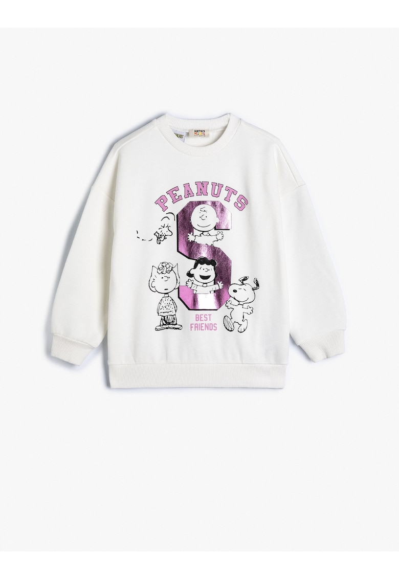 Bluza de trening cu imprimeu cu Snoopy