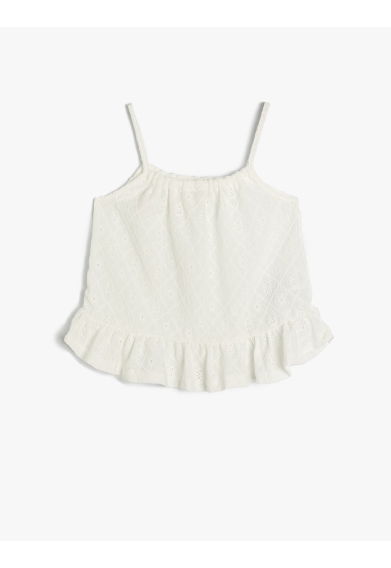 Top cu terminatie cu volane