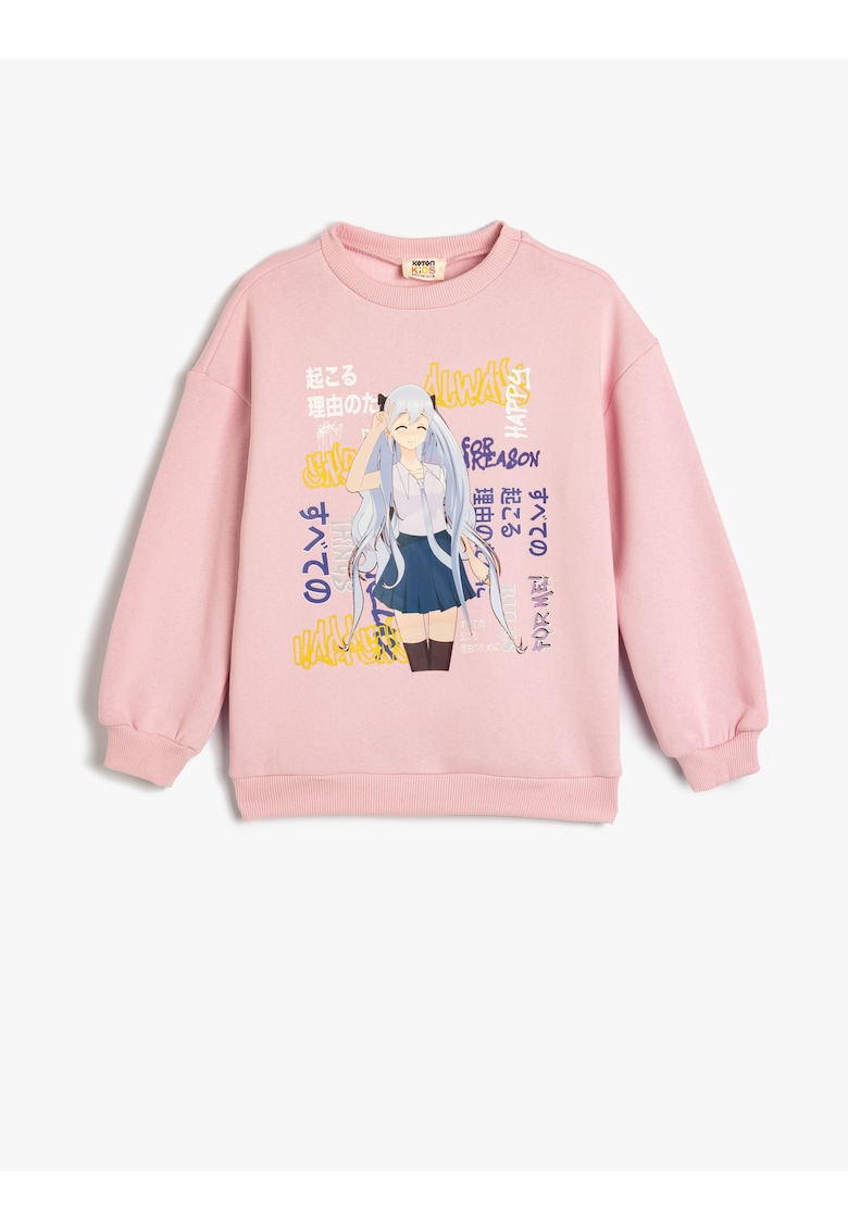 Bluza de trening din amestec de bumbac