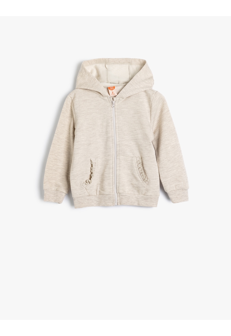 Hanorac uni cu fermoar