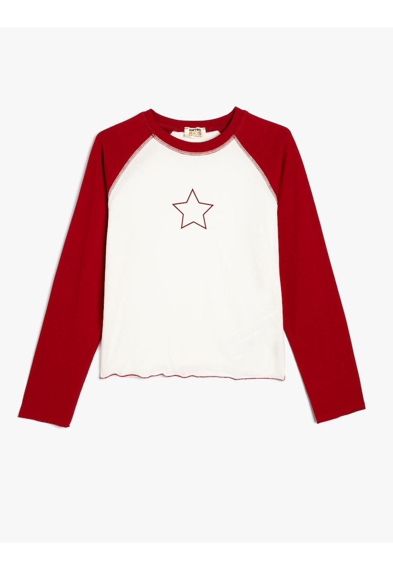 Bluza cu maneci raglan