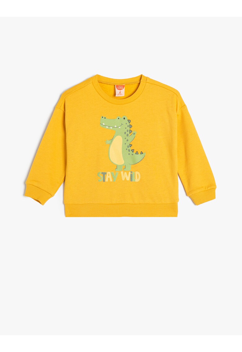 Bluza de trening cu imprimu grafic