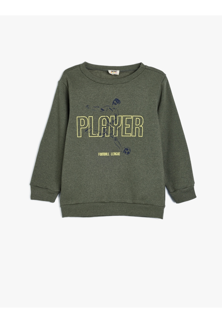 Bluza de trening cu text