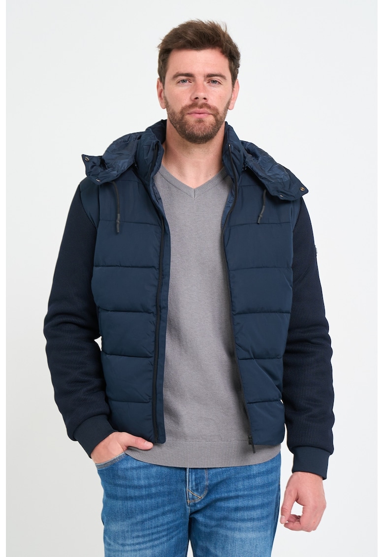 Vesta cu vatelina si fermoar