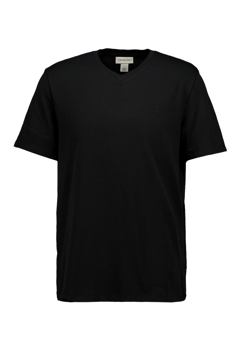 Calvin Klein Jeans Tricou uni regular-fit - Negru