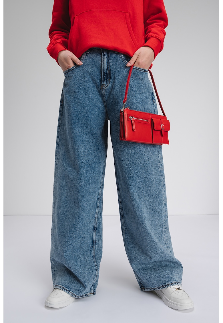 Blugi drepti din denim Charlie