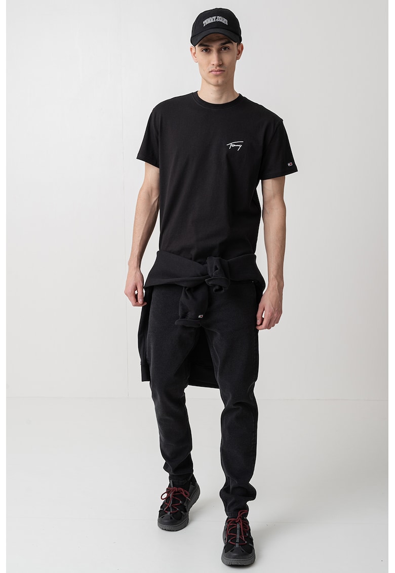 Tricou regular fit cu detaliu logo