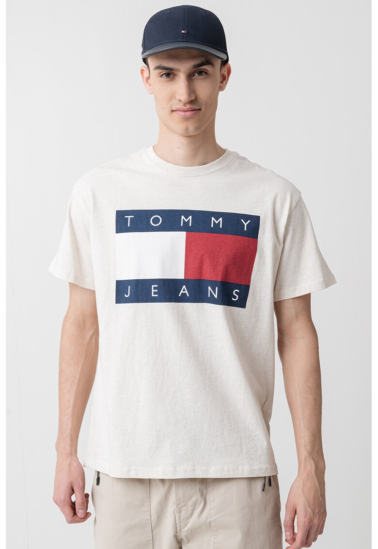 Tricou din bumbac cu logo Tjm Rlx