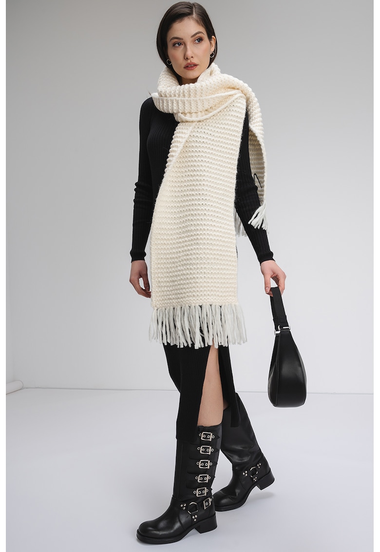 Rochie midi cu slituri laterale