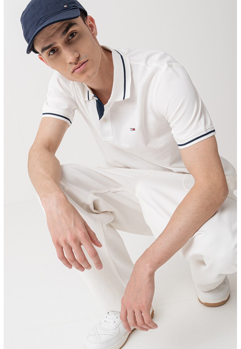Tricou polo regular-fit din bumbac
