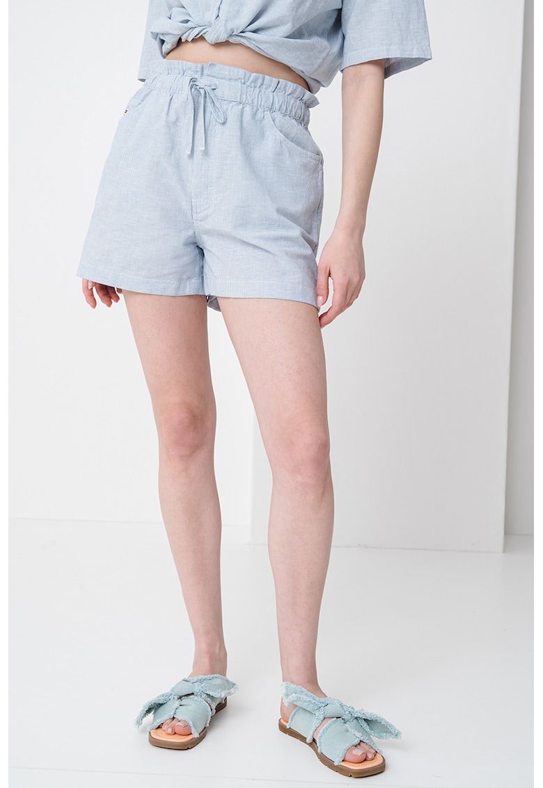 Pantaloni scurti din bumbac si in