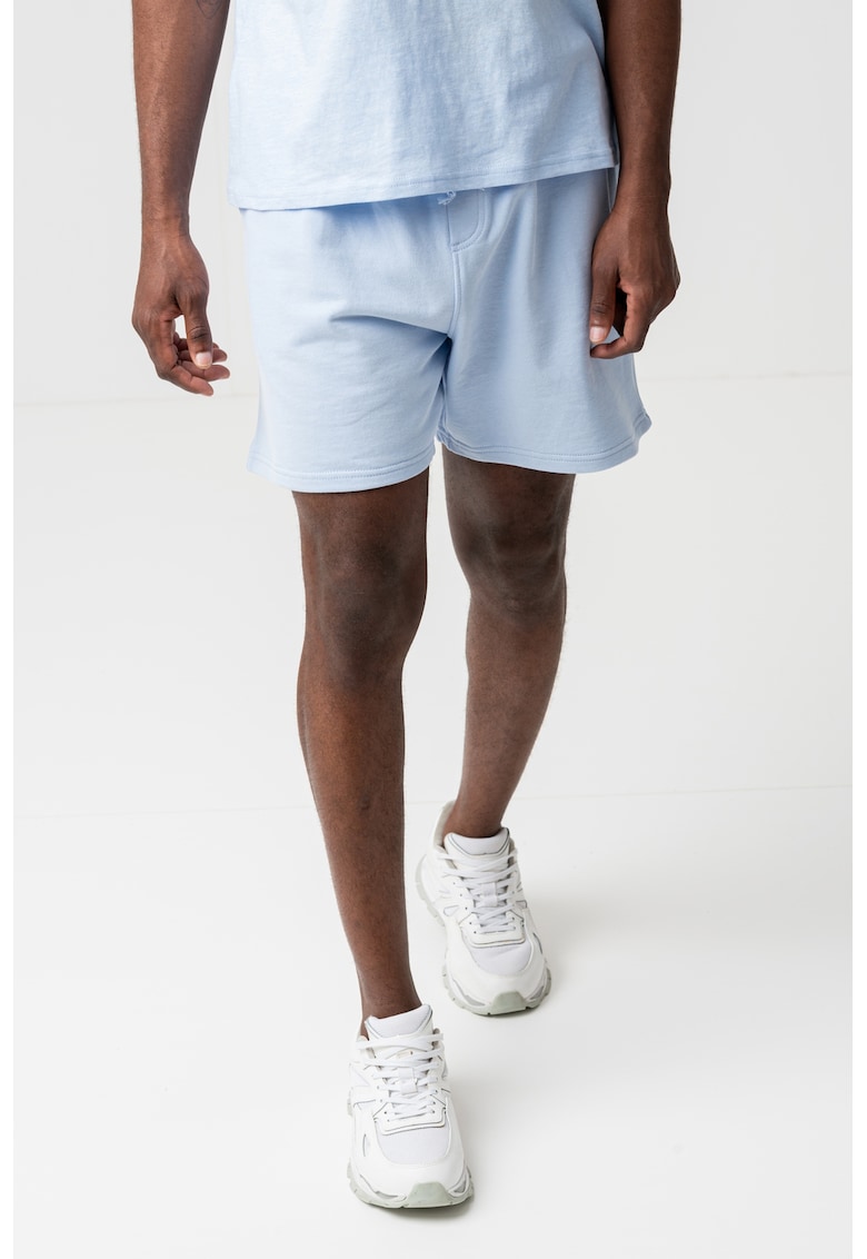 Pantaloni scurti de bumbac cu snur